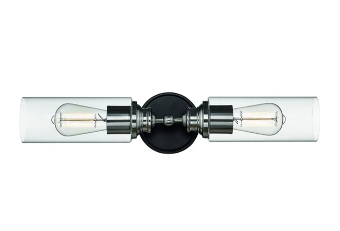 Millennium Light 2412MB/BN Light 22" Wide Bathroom Vanity Light - Silver