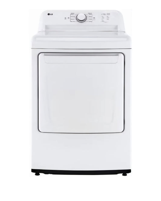 LG 27 Inch Wide 7.3 Cu. Ft. Energy Star Certified Electric Dryer with Sensor Dry and Lint Filter Indicator
Model: DLE6100W