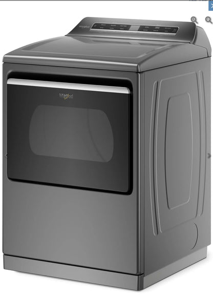 7.4 Cu. ft. Elec Dryer, Steam, Wifi: Chrome Shadow
Whirlpool WED8127LC 55541749