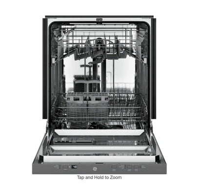 24 in. Built-In Stainless Steel ADA Top Control Tall Tub Dishwasher with Stainless Steel Tub and 51 dBA. MODEL # GDT225SGL2BB 9234525322