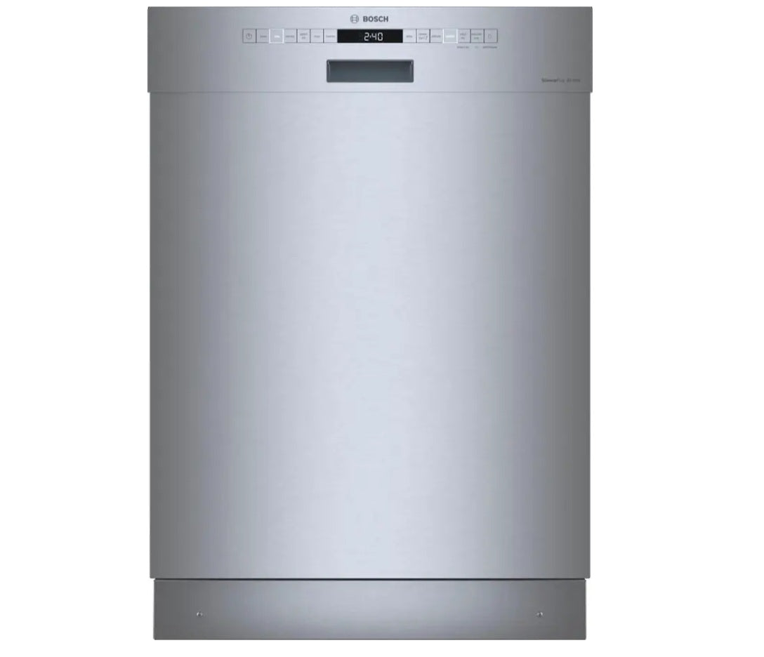 Bosch -300 Series 24" Front Control Smart Built-In Stainless Steel Tub Dishwasher
with 3rd Rack and AquaStop Plus, 46dBA - Stainless Steel
Model: SHE53B75UC |