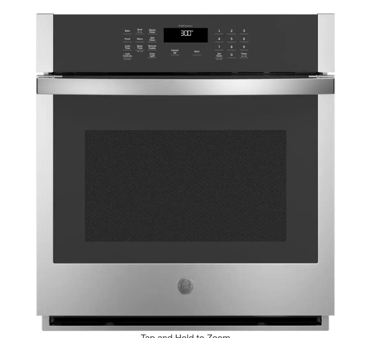 GE
27 in. Smart Single Electric Wall Oven Self-Cleaning in Stainless Steel MODEL#JKS5000DNB 86125112