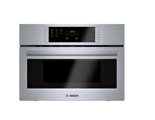 BOSCH 500 Series 27 in. 1.6 cu. ft. Built-In Microwave in Stainless Steel with Drop Down Door and Sensor Cooking MODEL#HMB57 0091885612