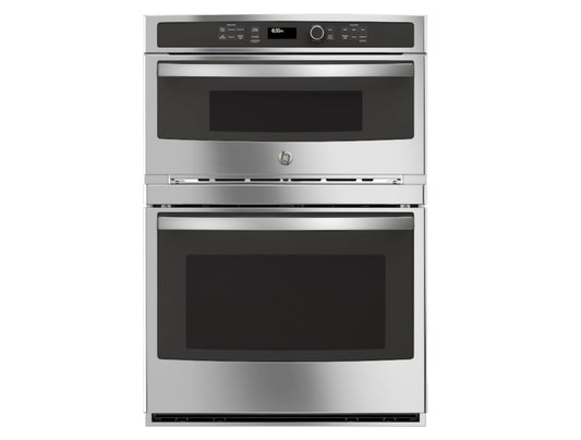 GE 30-in Self-cleaning Microwave Wall Oven Combo (Stainless Steel)
. Model #JT3800SHSS 00981125