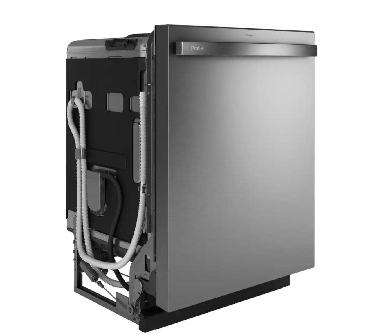 GE Profile 24 in Smart Built-In Top Control Fingerprint Resistant Stainless Dishwasher w/ Microban Technology, 44 dBA MODEL# PDT715SYV1FS 92345253