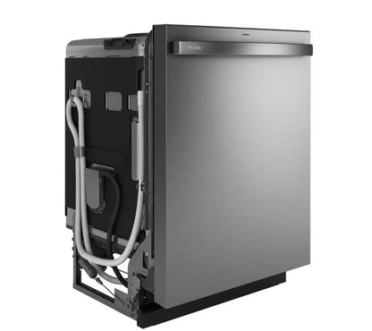 GE Profile 24 in Smart Built-In Top Control Fingerprint Resistant Stainless Dishwasher w/ Microban Technology, 44 dBA MODEL# PDT715SYV1FS 92345253