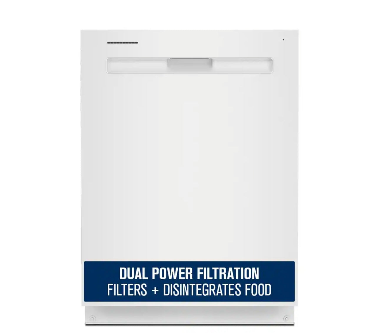 Maytag 24 in. White Top Control Built-in Tall Tub Dishwasher with Dual Power Filtration, 47 dBA MODEL MDB8959SKW 9876934