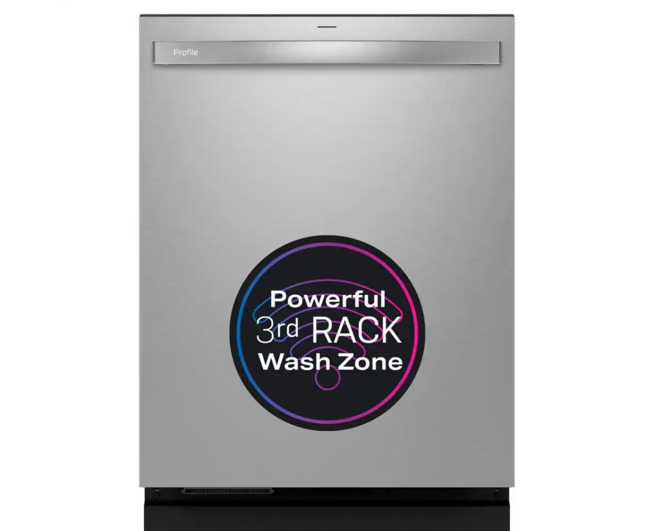 GE Profile 24 in. Built-In Top Control Dishwasher in Fingerprint Resistant Stainless w/Stainless Tub, 3rd Rack, 42 dBA MODEL PDT775SYNBFS 56473829