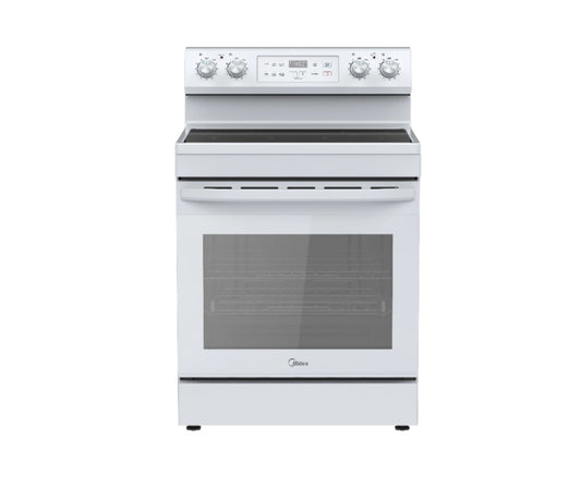 Midea 6.3 cu. ft. 4-Element Freestanding Electric Range MER30S2AWW 712498100