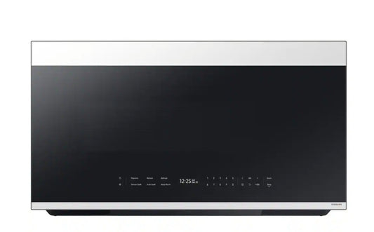 Samsung
Bespoke Smart Over-the-Range Microwave 2.1 cu. ft. with Auto connectivity & LCD display in White Glass MD12DB6700AA 09164551