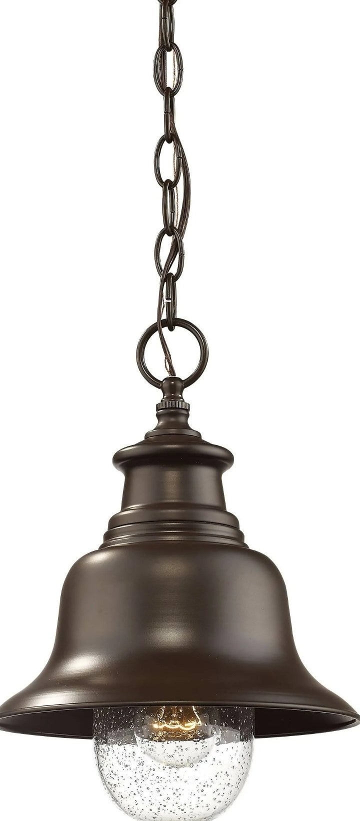 Millennium 2514-PBZ One Light Outdoor Hanging Lantern, Bronze/Dark