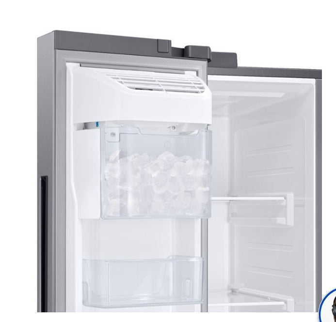 Samsung - 28 cu. ft. Side-by-Side Smart Refrigerator with Large Capacity Stainless Steel
Model: RS28A5OOASR/AA 987162488