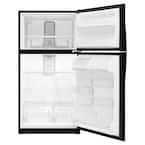 WRT311FZDB05  Whirlpool 20 cu. ft. Top Freezer Refrigerator in Black & Silver