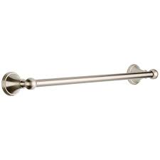 Crestfield 18 in. Towel Bar in Brushed Nickel