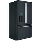 CYE22TP3MLD1 Cafe 22.2 cu. ft. Smart French Door Refrigerator with Hot Water Dispenser in Matte Black, Counter Depth and ENERGY STAR 0091645