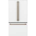 Cafe 23.1 cu. ft. Smart French Door Refrigerator in Matte White, Counter Depth and ENERGY STAR MODEL #CWE23SP4MW2 984421