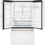 Cafe 23.1 cu. ft. Smart French Door Refrigerator in Matte White, Counter Depth and ENERGY STAR MODEL #CWE23SP4MW2 984421