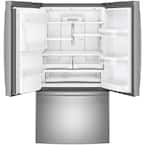 GFE28GYNFS GE 27.7 cu. ft. French Door Refrigerator in Fingerprint Resistant Stainless Steel, ENERGY STAR 761253101