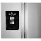 WRS321SDHZ11 Samsung 33 in. W 24.5 cu. ft. 3-Door French Door Smart Refrigerator in Stainless Steel with Dual Icemaker