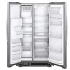 WRS321SDHZ11 Samsung 33 in. W 24.5 cu. ft. 3-Door French Door Smart Refrigerator in Stainless Steel with Dual Icemaker