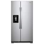 WRS321SDHZ11 Samsung 33 in. W 24.5 cu. ft. 3-Door French Door Smart Refrigerator in Stainless Steel with Dual Icemaker