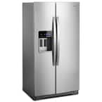 WRS571CIHZO4 Whirlpool 20.6 cu. ft. Side By Side Refrigerator in Fingerprint Resistant Stainless Steel, Counter Depth 652401