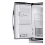 LG 29 cu. ft. SMART Standard Depth MAX French Door Refrigerator with Full Convert Drawer in PrintProof Stainless Steel MODEL #LF29H8330S