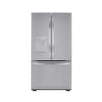 LG 29 cu. ft. French Door Refrigerator w/ Multi-Air Flow, SmartPull Handle and ENERGY STAR in PrintProof Stainless Steel Model # LRFWS2906S 67823651