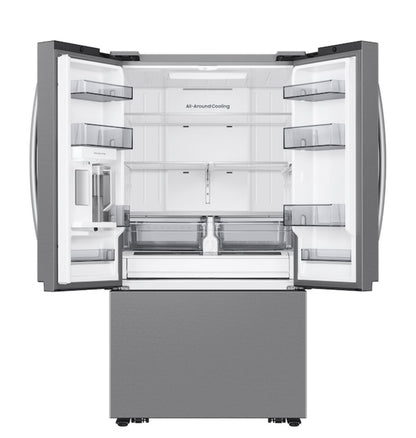 RF32CG5300SR Samsung Mega Capacity 31.5-cu ft Smart French Door Refrigerator with Dual Ice Maker and Water Dispenser (Fingerprint Resistant Stainless Steel) ENERGY STAR