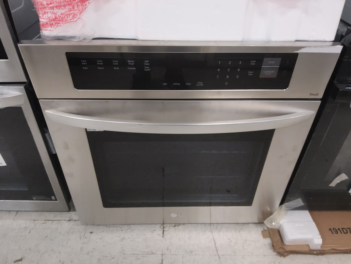 LG Stainless Steel Convection Wall Oven LWS3063ST 11534609