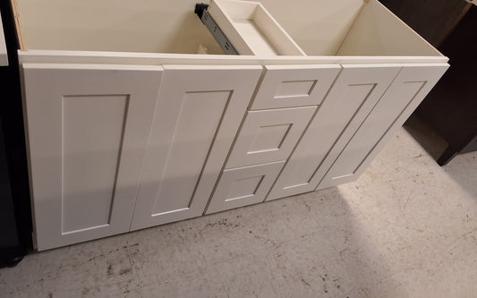 60" White Vanity Cabinet 7665393