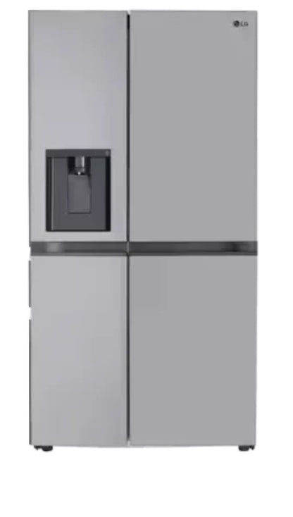 LLSDS2706S LG Door in Door 27.12-cu ft Side-by-Side Refrigerator with Ice Maker, Water and Ice Dispenser (Printproof Stainless Steel 34567832