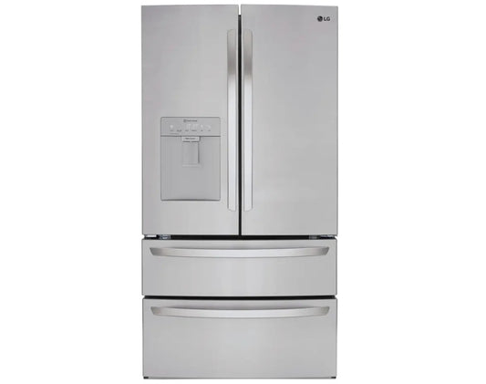 LG -28.6 Cu. Ft. 4-Door French Door Smart Refrigerator with Water Dispenser -
Stainless Steel


Model: LRMWS2906S