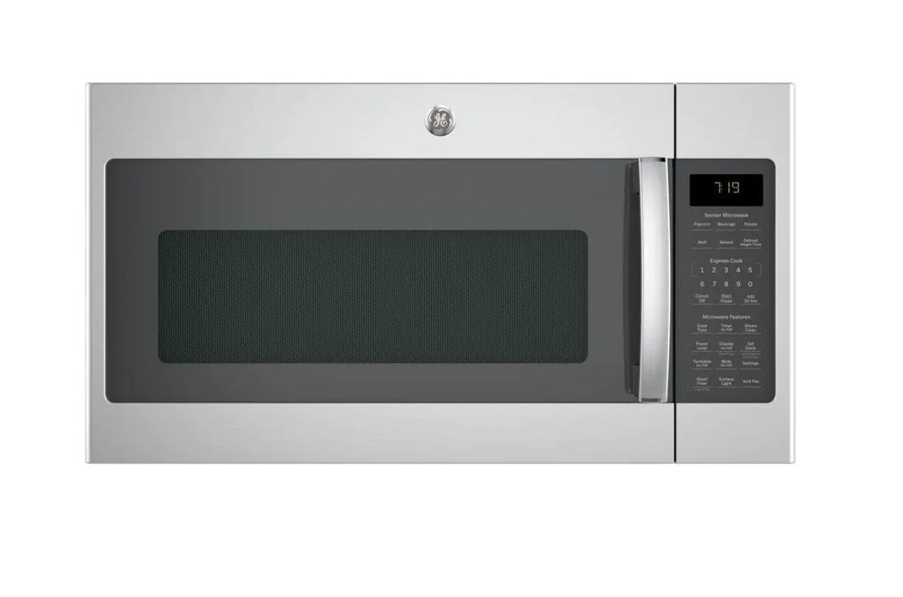 GE JVM7195SK6SS 1.9 cu. ft. Over-the-Range Microwave in Stainless Steel with Sensor Cooking