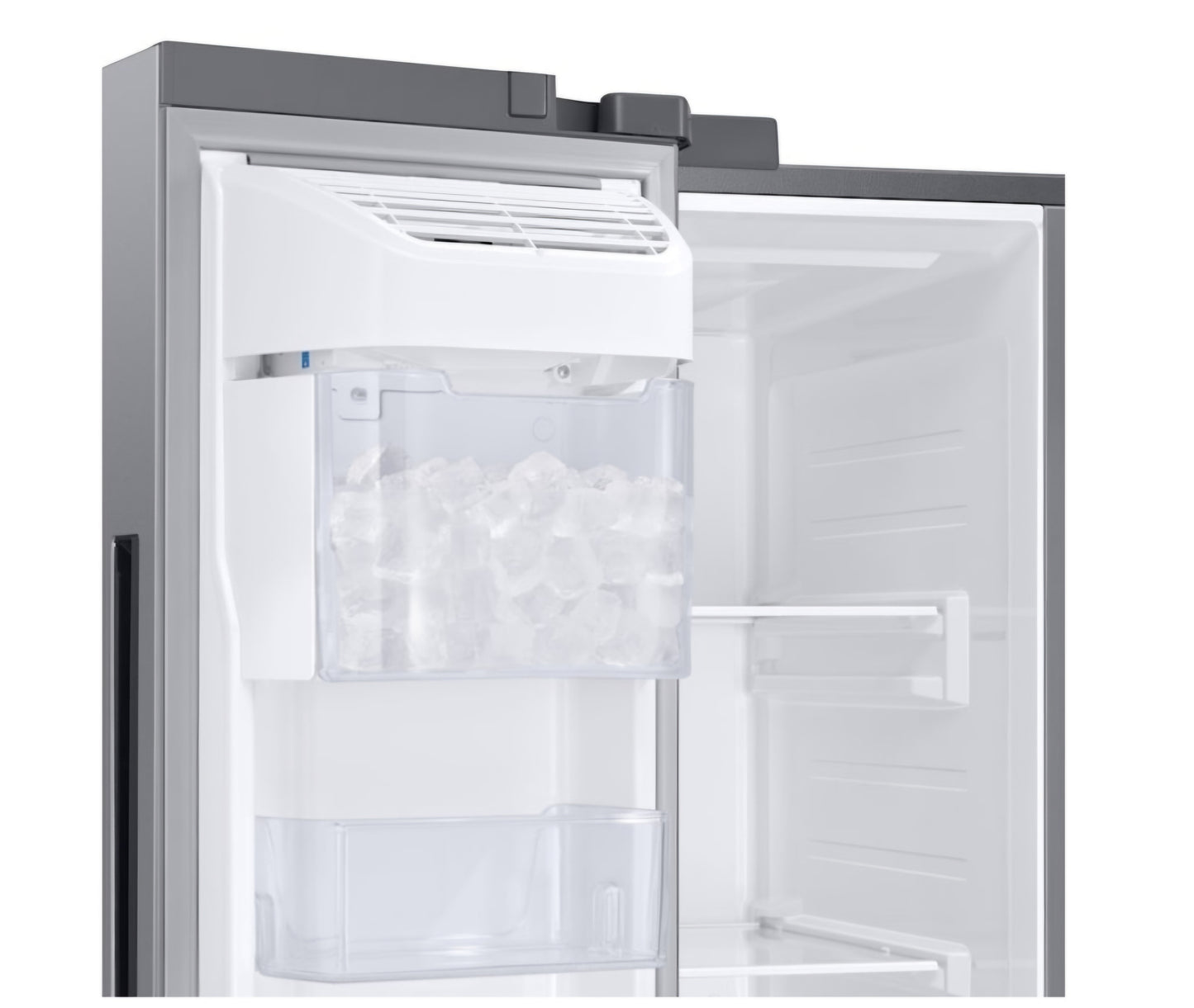 RS28A500ASR Samsung-5300-28-cu-ft-Side-by-Side-Refrigerator-with-Single-Ice-Maker-Fingerprint-Resistant-Stainless-Steel