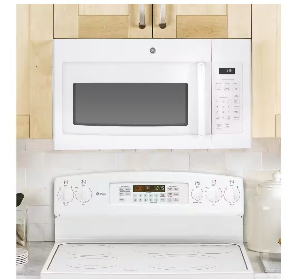 GE JVM3160DF5WW 1.6 cu. ft. Over-the-Range Microwave in White