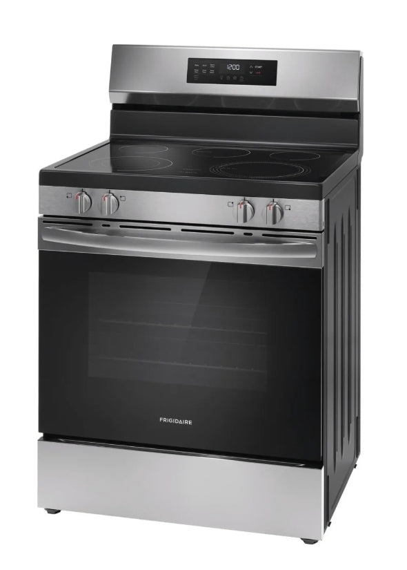 Frigidaire® fcre3062asd    30" Stainless Steel Freestanding Electric Range