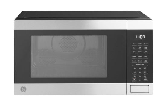 GE Profile JES1109RRSS 1.0 Cu. Ft. Capacity Countertop Convection Microwave Oven with Air Fry