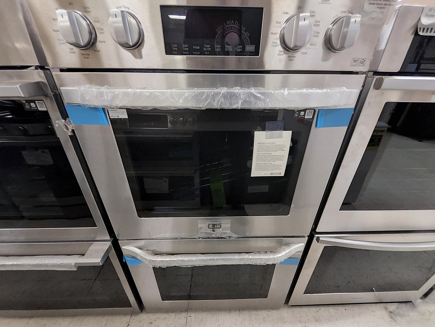 Lg Studio Lswd307st 30" Stainless Smart Double Electric Wall Oven Nob 776512443