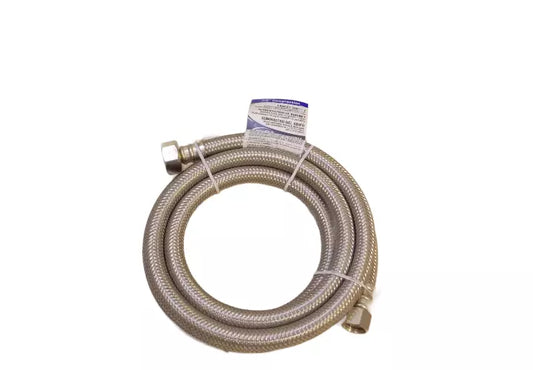 3/8 in. Comp x 1/2 in. x 72 in. FIP Stainless Steel and PVC Reinforced Sink Flexible Water Connectors