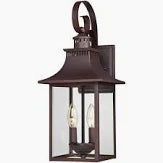 Chancellor 2 Light 19 inch Copper Bronze Outdoor Wall Lantern CCR408CU