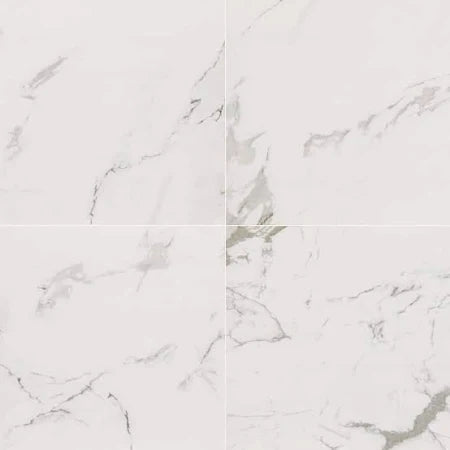 HD Carrara White 12x24 matte tile