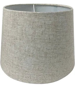 allen + roth 7-in x 10-in Tan Linen Drum Lamp Shad