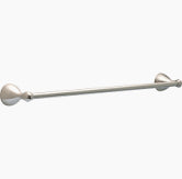 Delta Foundations 24-in Spotshield Brushed Nickel Wall mount Single Towel double Bar