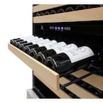 EL-BWC30TB-S 29.5 in. 135-Bottle Wine Cooler and Drawer 6512431