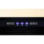 EL-BWC30TB-S 29.5 in. 135-Bottle Wine Cooler and Drawer 6512431