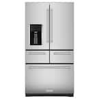 KRMF706ESS KitchenAid 25.8 cu. ft. French Door Refrigerator in Stainless Steel with Platinum Interior