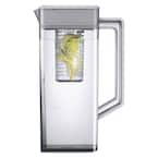 Samsung Bespoke Counter Depth 4-Door French Door Refrigerator with Family Hub in White Glass Model #RF23BB890012AA 712546