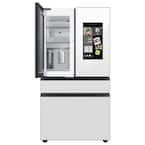 Samsung Bespoke Counter Depth 4-Door French Door Refrigerator with Family Hub in White Glass Model #RF23BB890012AA 712546